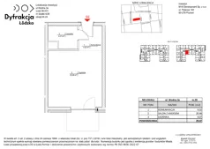 1 pokój, mieszkanie 29,07 m², piętro 5, oferta nr B107, Dyfrakcja Łódzka, Łódź, Widzew, ul. Wodna 3