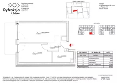 2 pokoje, mieszkanie 37,16 m², piętro 2, oferta nr C126, Dyfrakcja Łódzka, Łódź, Widzew, ul. Wodna 3