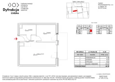 2 pokoje, mieszkanie 40,78 m², piętro 3, oferta nr C133, Dyfrakcja Łódzka, Łódź, Widzew, ul. Wodna 3