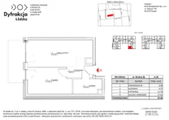 2 pokoje, mieszkanie 37,20 m², piętro 3, oferta nr C135, Dyfrakcja Łódzka, Łódź, Widzew, ul. Wodna 3
