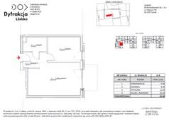 2 pokoje, mieszkanie 42,68 m², piętro 2, oferta nr D163, Dyfrakcja Łódzka, Łódź, Widzew, ul. Wodna 3