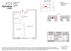 2 pokoje, mieszkanie 41,04 m², piętro 2, oferta nr D172, Dyfrakcja Łódzka, Łódź, Widzew, ul. Wodna 3