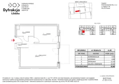 2 pokoje, mieszkanie 42,80 m², piętro 3, oferta nr D174, Dyfrakcja Łódzka, Łódź, Widzew, ul. Wodna 3