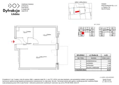 2 pokoje, mieszkanie 42,67 m², piętro 4, oferta nr D185, Dyfrakcja Łódzka, Łódź, Widzew, ul. Wodna 3