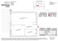 2 pokoje, mieszkanie 34,70 m², piętro 1, oferta nr B052, Dyfrakcja Łódzka, Łódź, Widzew, ul. Wodna 3