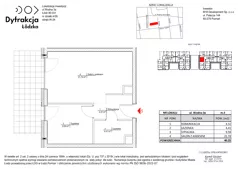2 pokoje, mieszkanie 40,25 m², piętro 1, oferta nr B053, Dyfrakcja Łódzka, Łódź, Widzew, ul. Wodna 3