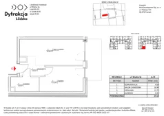 2 pokoje, mieszkanie 37,14 m², piętro 2, oferta nr B061, Dyfrakcja Łódzka, Łódź, Widzew, ul. Wodna 3