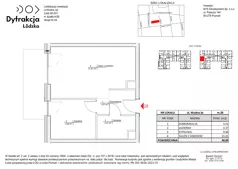 2 pokoje, mieszkanie 40,09 m², piętro 3, oferta nr B076, Dyfrakcja Łódzka, Łódź, Widzew, ul. Wodna 3