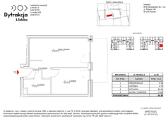 2 pokoje, mieszkanie 36,34 m², piętro 4, oferta nr A033, Dyfrakcja Łódzka, Łódź, Widzew, ul. Wodna 3