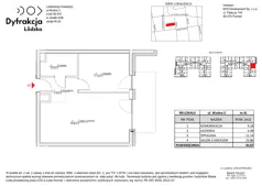 2 pokoje, mieszkanie 43,67 m², piętro 5, oferta nr A041, Dyfrakcja Łódzka, Łódź, Widzew, ul. Wodna 3