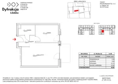 2 pokoje, mieszkanie 42,81 m², piętro 5, oferta nr B096, Dyfrakcja Łódzka, Łódź, Widzew, ul. Wodna 3