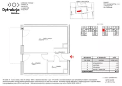 2 pokoje, mieszkanie 40,13 m², piętro 5, oferta nr B100, Dyfrakcja Łódzka, Łódź, Widzew, ul. Wodna 3