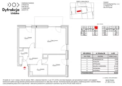 3 pokoje, mieszkanie 59,93 m², piętro 5, oferta nr C149, Dyfrakcja Łódzka, Łódź, Widzew, ul. Wodna 3