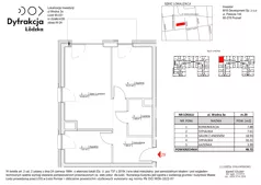 3 pokoje, mieszkanie 48,72 m², piętro 3, oferta nr B077, Dyfrakcja Łódzka, Łódź, Widzew, ul. Wodna 3