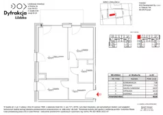 3 pokoje, mieszkanie 48,80 m², piętro 5, oferta nr B101, Dyfrakcja Łódzka, Łódź, Widzew, ul. Wodna 3