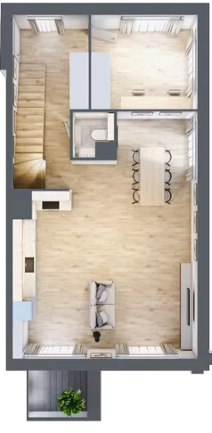 4 pokoje, apartament 100,91 m², piętro 3, oferta nr I19, Nowe Żerniki Bieńkowskiego, Wrocław, Żerniki, Fabryczna, ul. Bieńkowskiego