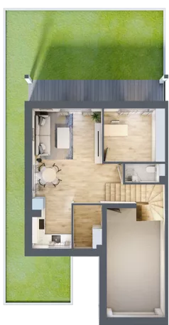 Dom 124,07 m², oferta nr 1.1, Ostoja Sękocin, Sękocin Stary, ul. Sękocińska 89