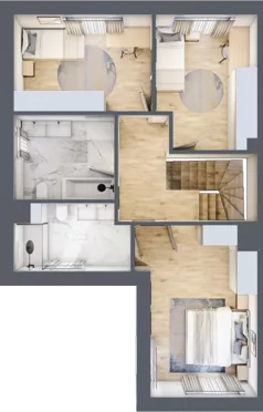 Dom 124,07 m², oferta nr 1.1, Ostoja Sękocin, Sękocin Stary, ul. Sękocińska 89