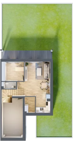 Dom 124,07 m², oferta nr 1.4, Ostoja Sękocin, Sękocin Stary, ul. Sękocińska 89