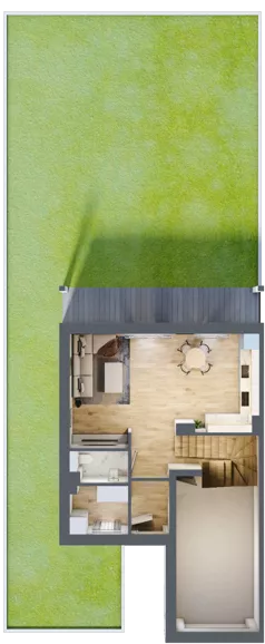 Dom 125,81 m², oferta nr 2.1, Ostoja Sękocin, Sękocin Stary, ul. Sękocińska 89