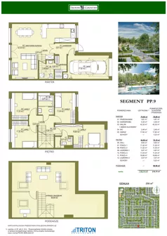 Dom 135,74 m², oferta nr PP9, Triton Country III, Stara Wieś, ul. Głogowa