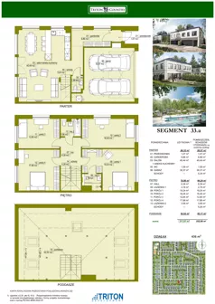 Dom 211,83 m², oferta nr 33A, Triton Country IV, Stara Wieś, ul. Głogowa 28
