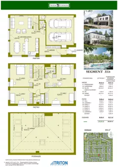 Dom 211,83 m², oferta nr 33B, Triton Country IV, Stara Wieś, ul. Głogowa 28