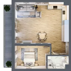 2 pokoje, apartament 59,18 m², piętro 1, oferta nr 14, Solano Kołobrzeg, Kołobrzeg, ul. Św. Macieja 6A