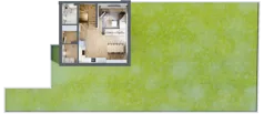 Dom 96,95 m², oferta nr 1/2, Brzegowa Park etap II, Łomianki, ul. Brzegowa