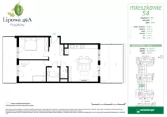 3 pokoje, mieszkanie 70,69 m², parter, oferta nr 54, Lipowa 49A, Pruszków, Ostoja, ul. Lipowa 49A