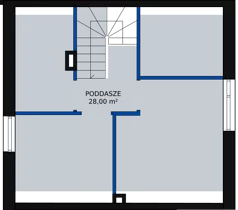 Dom 72,03 m², oferta nr 10.b, Osiedle Pastell, Warszawa, Białołęka, Henryków, ul. Kazimierza Pułaskiego
