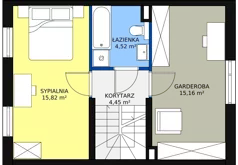 Dom 85,85 m², oferta nr 15.b, Osiedle Pastell, Warszawa, Białołęka, Henryków, ul. Kazimierza Pułaskiego