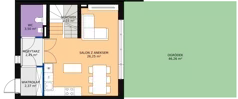 Dom 72,03 m², oferta nr 21.b, Osiedle Pastell, Warszawa, Białołęka, Henryków, ul. Kazimierza Pułaskiego