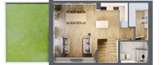 Dom 84,68 m², oferta nr 10.b, Leszczyńskiego 25, Warszawa, Ursus, Gołąbki, ul. Leszczyńskiego 25