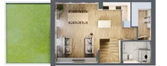 Dom 84,68 m², oferta nr 12.a, Leszczyńskiego 25, Warszawa, Ursus, Gołąbki, ul. Leszczyńskiego 25