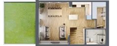 Dom 84,12 m², oferta nr 12.b, Leszczyńskiego 25, Warszawa, Ursus, Gołąbki, ul. Leszczyńskiego 25