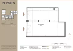 Lokal użytkowy 156,90 m², oferta nr U.04, Between - lokale użytkowe, Łódź, Widzew, ul. Dowborczyków 12