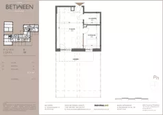 2 pokoje, mieszkanie 37,30 m², parter, oferta nr 59, Between, Łódź, Śródmieście, ul. Dowborczyków 12