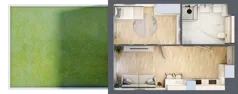 2 pokoje, mieszkanie 39,73 m², parter, oferta nr M72, Prato Park, Kraków, Czyżyny, ul. Na Łąkach