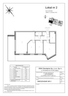 4 pokoje, mieszkanie 79,35 m², parter, oferta nr 3-3/2., River House, Poznań, Starołęka-Minikowo-Marlewo, ul. Starołęcka 110