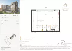 Lokal użytkowy 46,46 m², oferta nr LU15, Luxury Point - lokale użytkowe, Kielce, Centrum, al. Solidarności