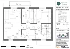 3 pokoje, mieszkanie 57,66 m², piętro 1, oferta nr J2.2, Spokojna Wólka etap 6 i 7, Wólka Kosowska, ul. Nadrzeczna