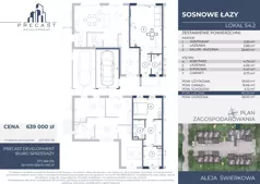 Dom 59,50 m², oferta nr S4.2, Osiedle Sosnowe Łazy, Łazy, ul Cicha