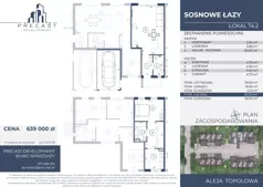 Dom 59,50 m², oferta nr T4.2, Osiedle Sosnowe Łazy, Łazy, ul Cicha