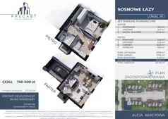 Dom 67,58 m², oferta nr A1.1, Osiedle Sosnowe Łazy, Łazy, ul Cicha