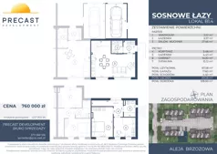Dom 67,58 m², oferta nr B1.4, Osiedle Sosnowe Łazy, Łazy, ul Cicha