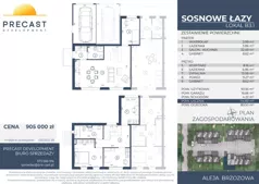 Dom 93,95 m², oferta nr B3.1, Osiedle Sosnowe Łazy, Łazy, ul Cicha
