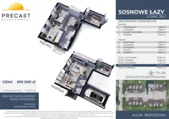 Dom 93,95 m², oferta nr B4.1, Osiedle Sosnowe Łazy, Łazy, ul Cicha