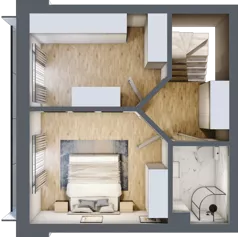 3 pokoje, mieszkanie 32,59 m², parter, oferta nr C2, Błękitne Aleje Etap XV, Bielany Wrocławskie, ul. Filmowa