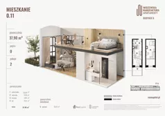 2 pokoje, mieszkanie 37,90 m², parter, oferta nr B.00.11., Wima Apartments, Łódź, Widzew, Stary Widzew, al. Piłsudskiego 135